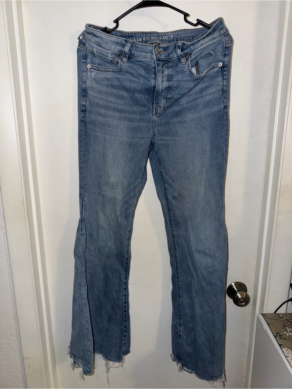 American Eagle Outfitters Medium Blue Women's Flare Jeans